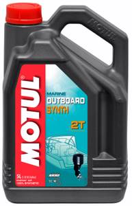 MOTUL OUTBOARD SYNTH 2T 5л. синтетика (для 2-тактн. подвесных лодочных двигател.) (масло моторное)